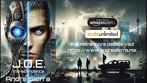 J.O.E. Transcendence Final Trailer. Hope everyone enjoys it! #booktube #books #trailer #movie #ai