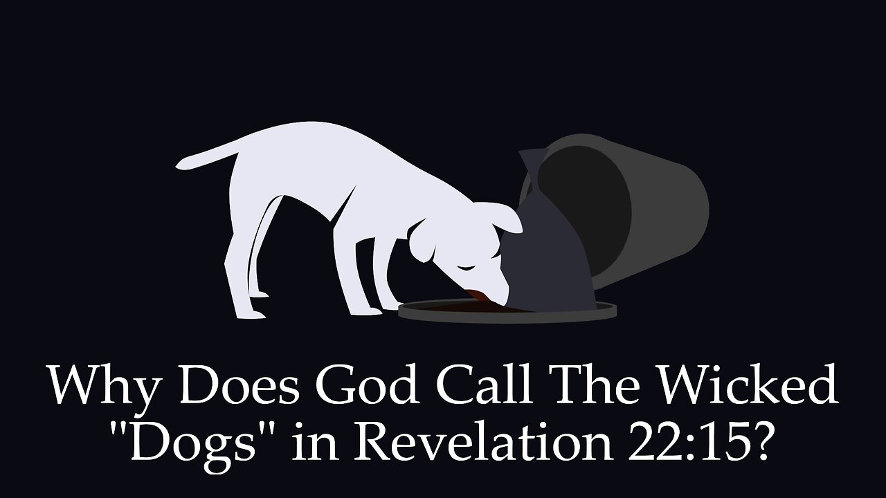 Why Does God Call The Wicked "Dogs" In Revelation 22:15?