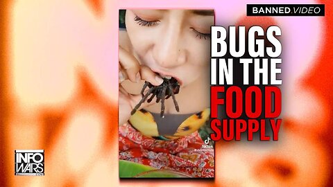 VIDEO: Woman Eats Live Spiders as Bill Gates Moves to Dominate the Food Supply