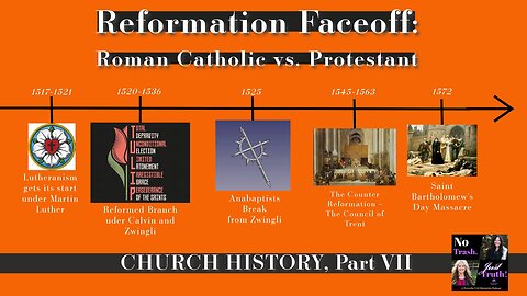 Reformation Faceoff: Roman Catholic vs. Protestantism - Church History Part 7