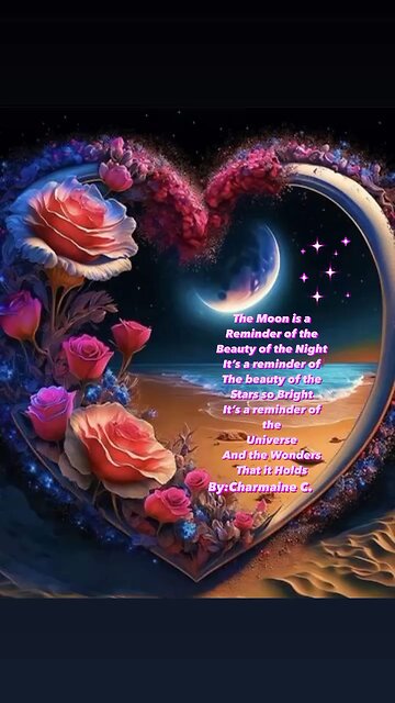 Talking to the Moon 💫🤍🌙