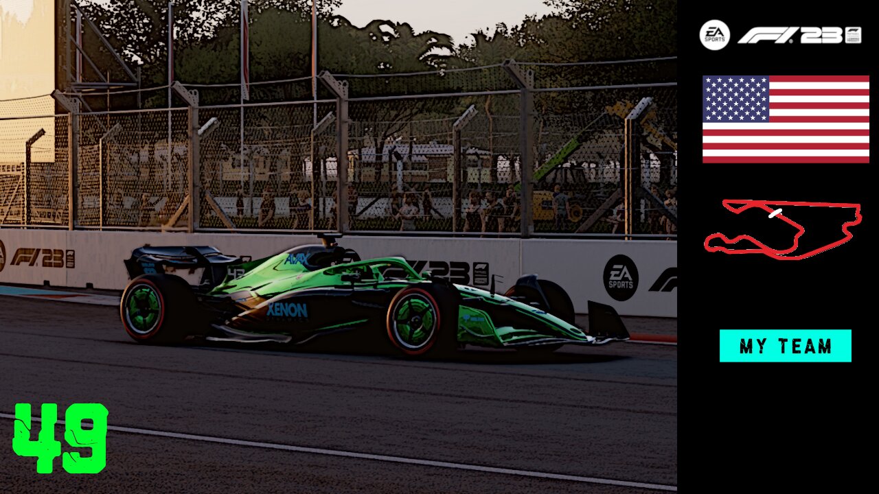 F1 2023 | My Team | Miami International Autodrome |Hot Lap #49