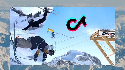 Insane Ski Moments Compilation - TikTok Wins & Fails