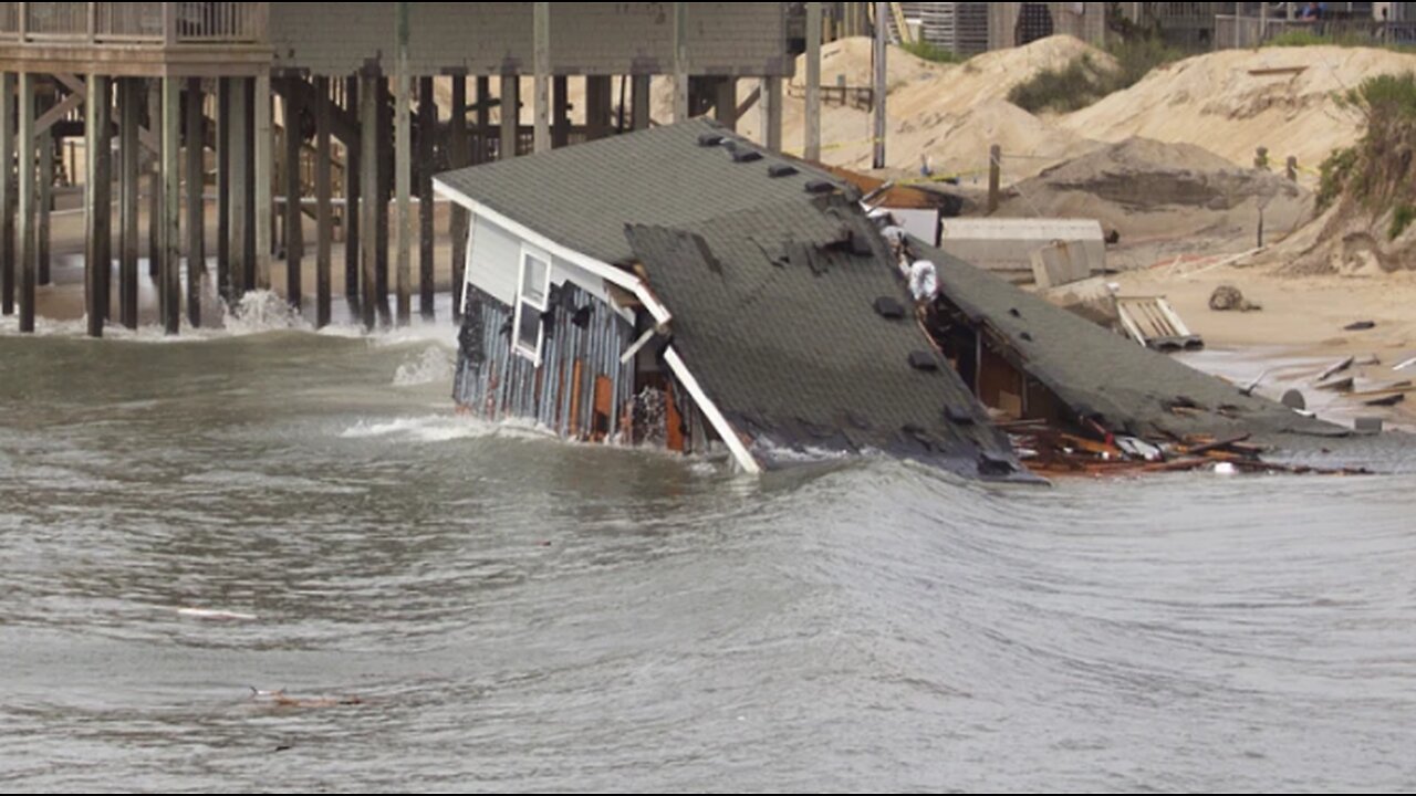 OCEAN SWALLOWS ANOTHER NORTH CAROLINA BEACH HOME - THE 6TH IN FOUR YEARS