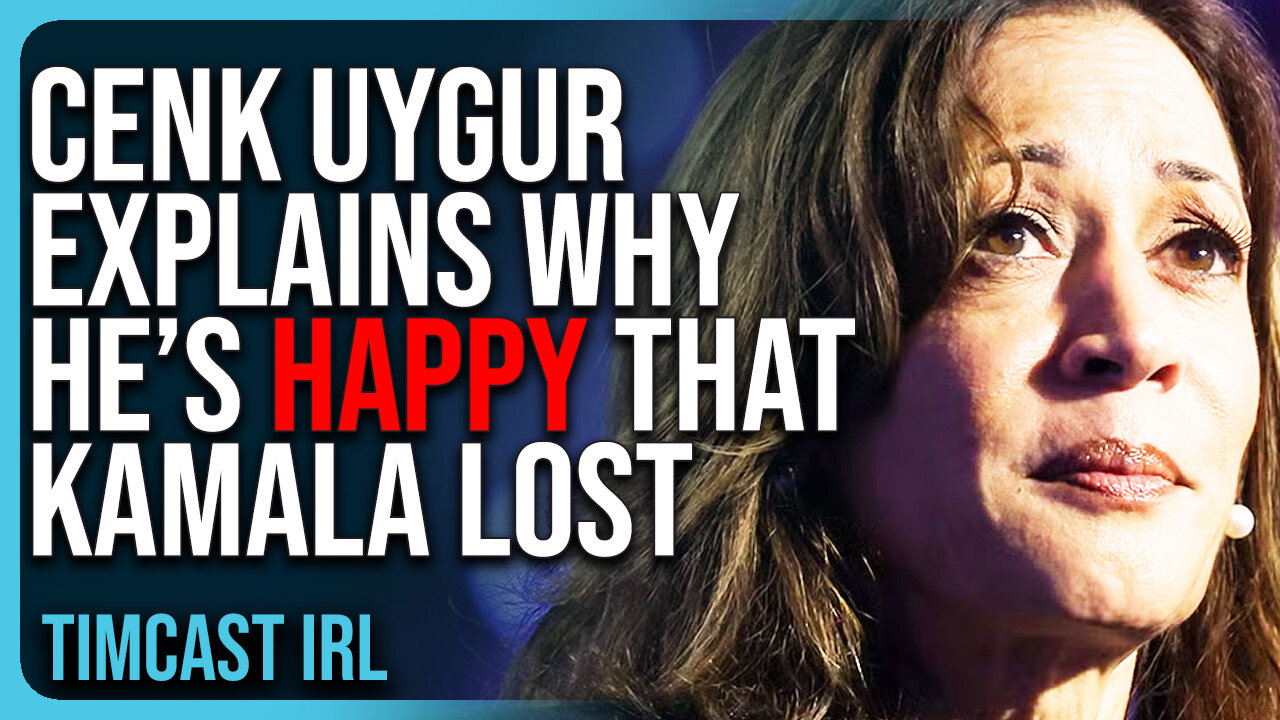 Cenk Uygur Explains Why He’s HAPPY That Kamala Lost, Slams Democrat Propaganda Machine