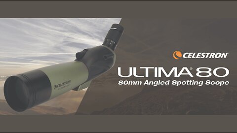 Celestron – Ultima 80 Angled Spotting Scope