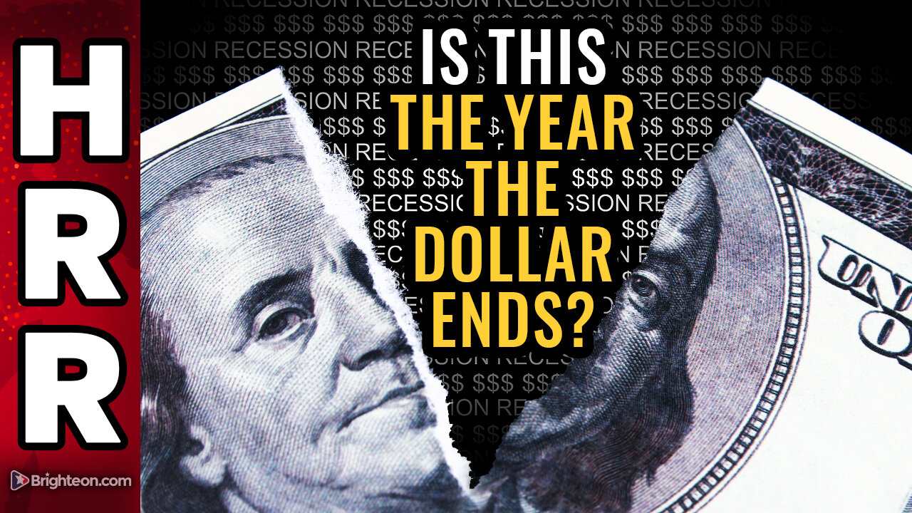 Is this the year the DOLLAR ends?