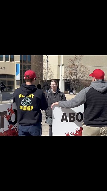 Do men get a say on abortion?! Abortion Debate on Liberal Campus!