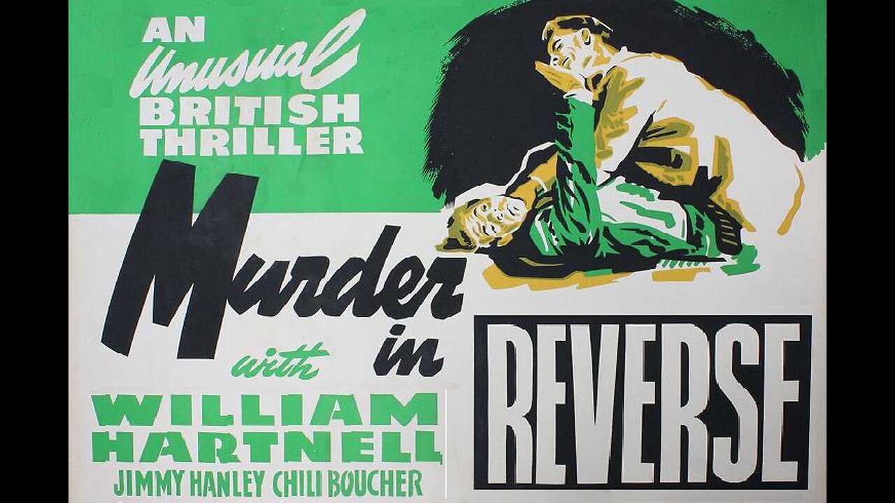 MURDER IN REVERSE 1945 Man is Convicted of Murder of a Person not Dead FULL MOVIE in HD