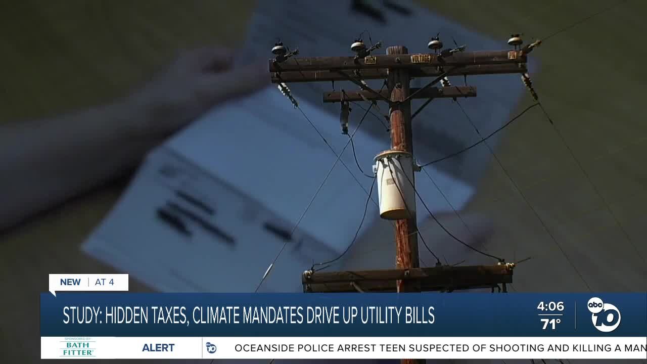 New study claims hidden state taxes, climate mandates driving up utility bills