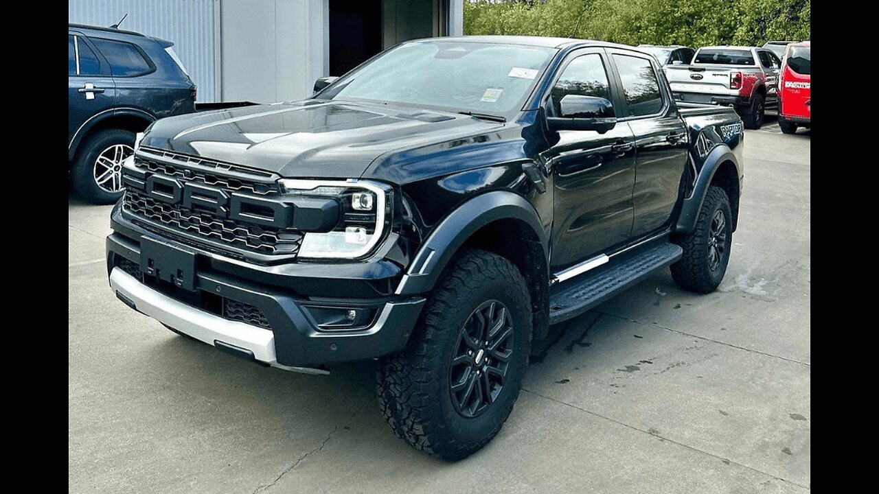 2023 Ford Ranger Raptor Black Color | Exterior Detail Walkaround 🔥