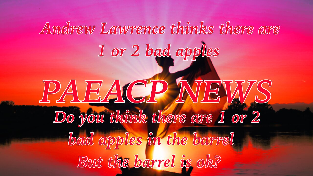 Andrew Lawrence thinks there are 1 or 2 bad apples