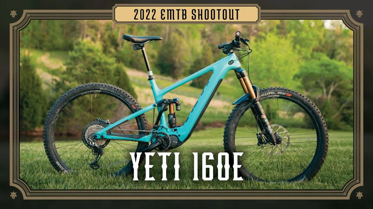 2022 Emtb Shootout - Yeti 160E T1 Review