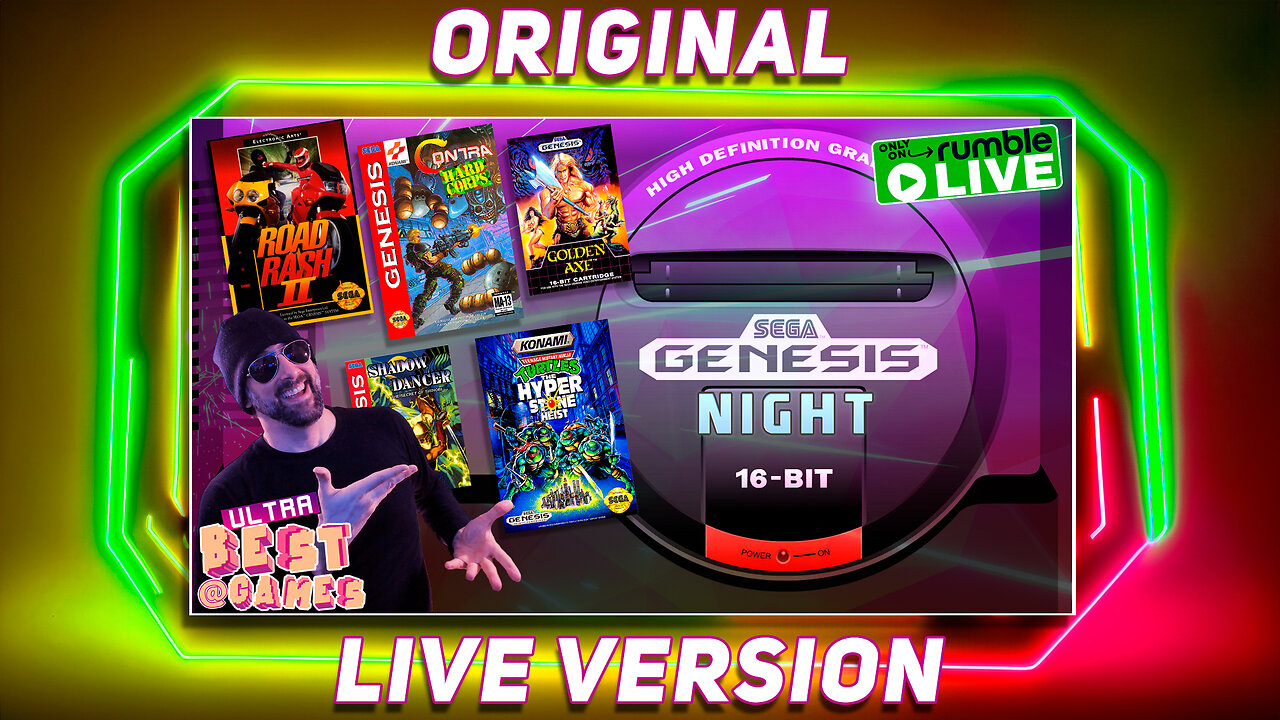 Sega Genesis Night | ULTRA BEST AT GAMES (Original Live Version)