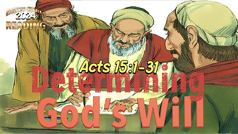 Determining God's Will - Acts 15