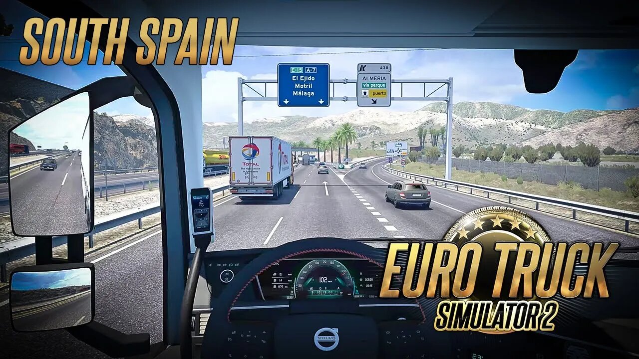 South Spain delivery - Volvo FH16 2020 mod ETS2 1.46 | Euro Truck Simulator 2 Gameplay G29