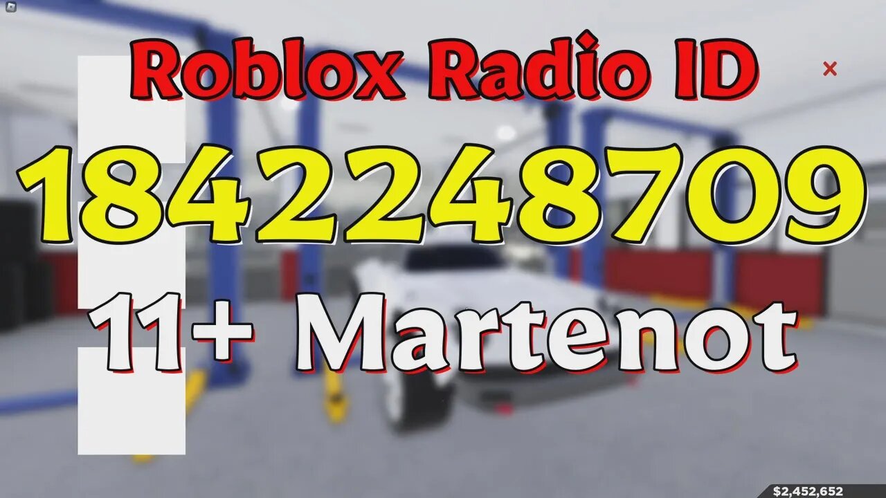 Martenot Roblox Radio Codes/IDs