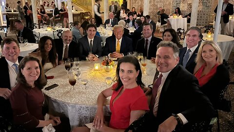 Trudeau crawls to Mar-A-Lago like a b**** and begs President Trump not to impose tariffs on Canada.