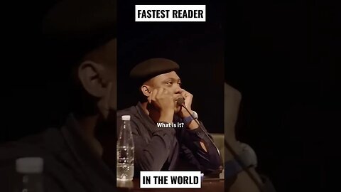 Fastest Reader in the World 😆