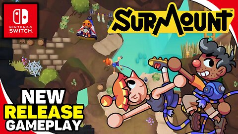 New Indie Platformer - Surmount - Nintendo Switch Gameplay!