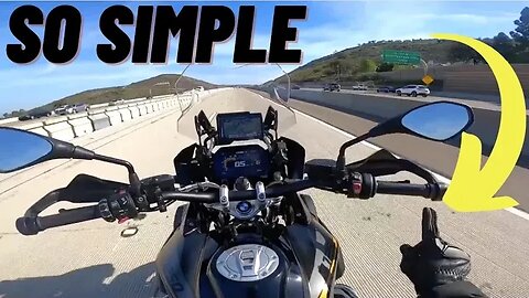 ONE FINGER Counter Steering Demonstration