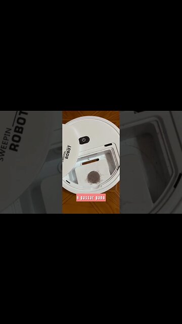 Sweepin Robot - Este incrível robô pode varrer, aspirar e passar pano de forma totalmente automática