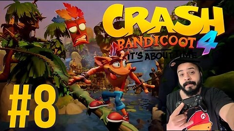 CRASH BANDICOOT 4: IT'S ABOUT TIME | DANDO UM GIRO DE XJ | Gameplay | PS4 | PT-BR