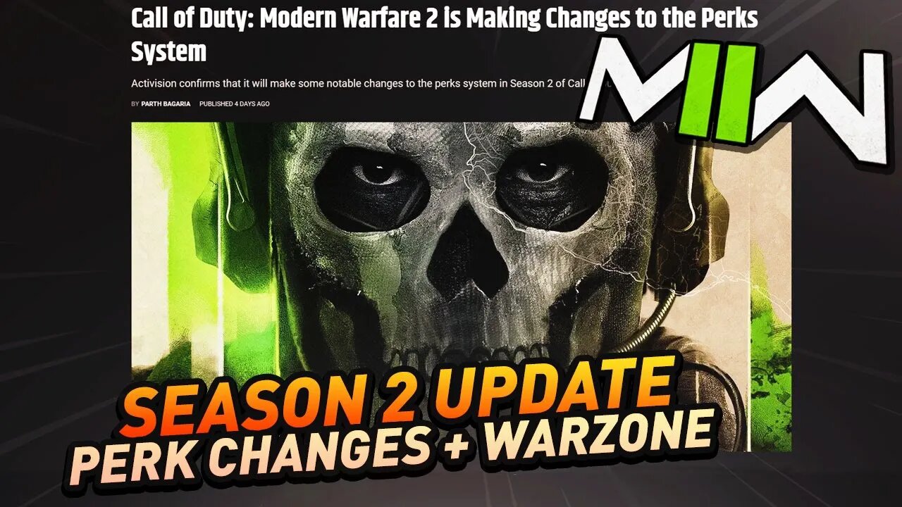 New Changes in Season 2 of Modern Warfare 2 + Warzone