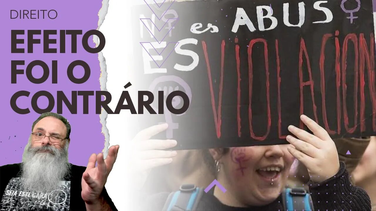 LEI que AUMENTA PENA contra ASSÉDIO SEXUAL acaba LIBERANDO cerca de 400 PRESOS por VIOLÊNCIA SEXUAL