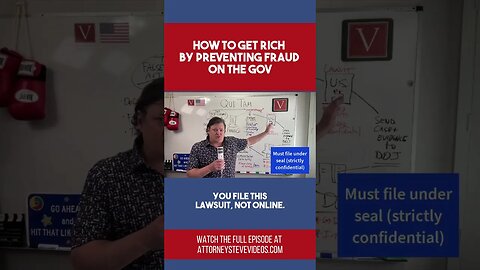 Make money by reporting FRAUD on the government with QuiTam
