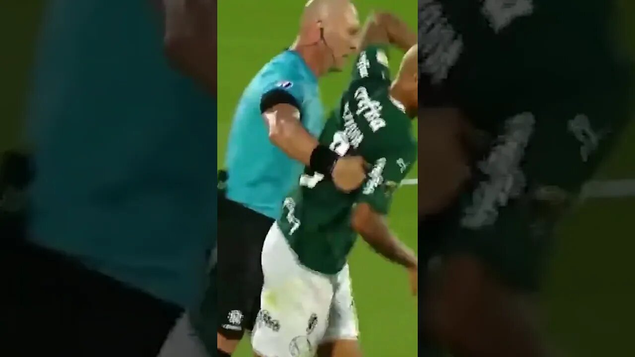 🤸‍♂️🥊[DEYVERSON DESABA QUANDO JUIZ ENCONSTA NELE]🥊🤸‍♂️ PALMEIRAS E FLAMENGO #futebol #futebolaovivo