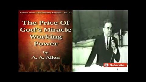 Price of God's Miracle working Power by A. A. Allen