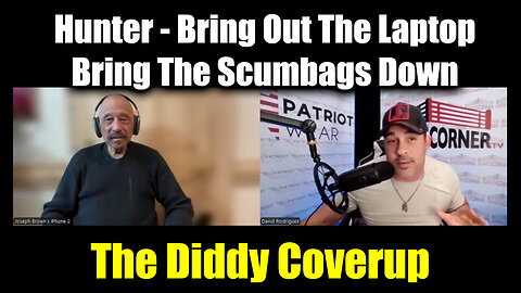 Hunter - Bring Out The Laptop > Bring The Scumbags Down | The Diddy Coverup