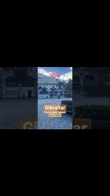 Casemates Square Gibraltar #shorts