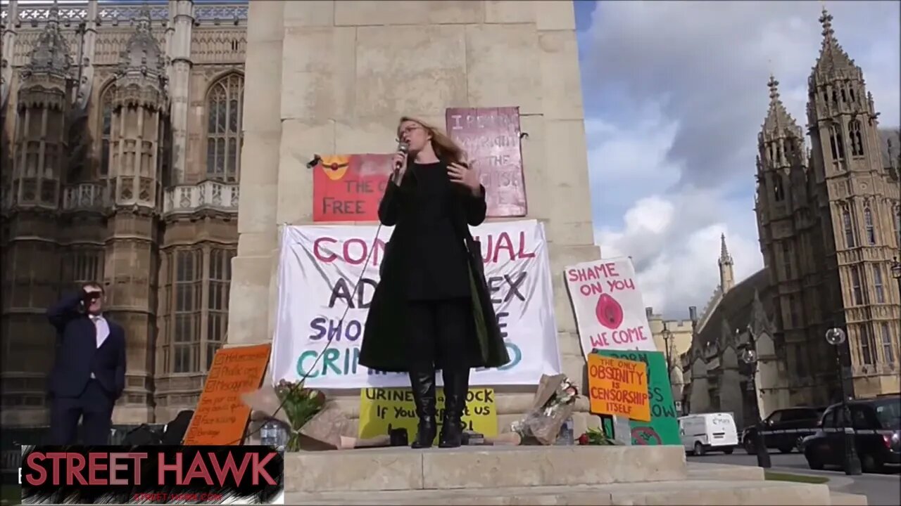 Old Film Clip - Protest