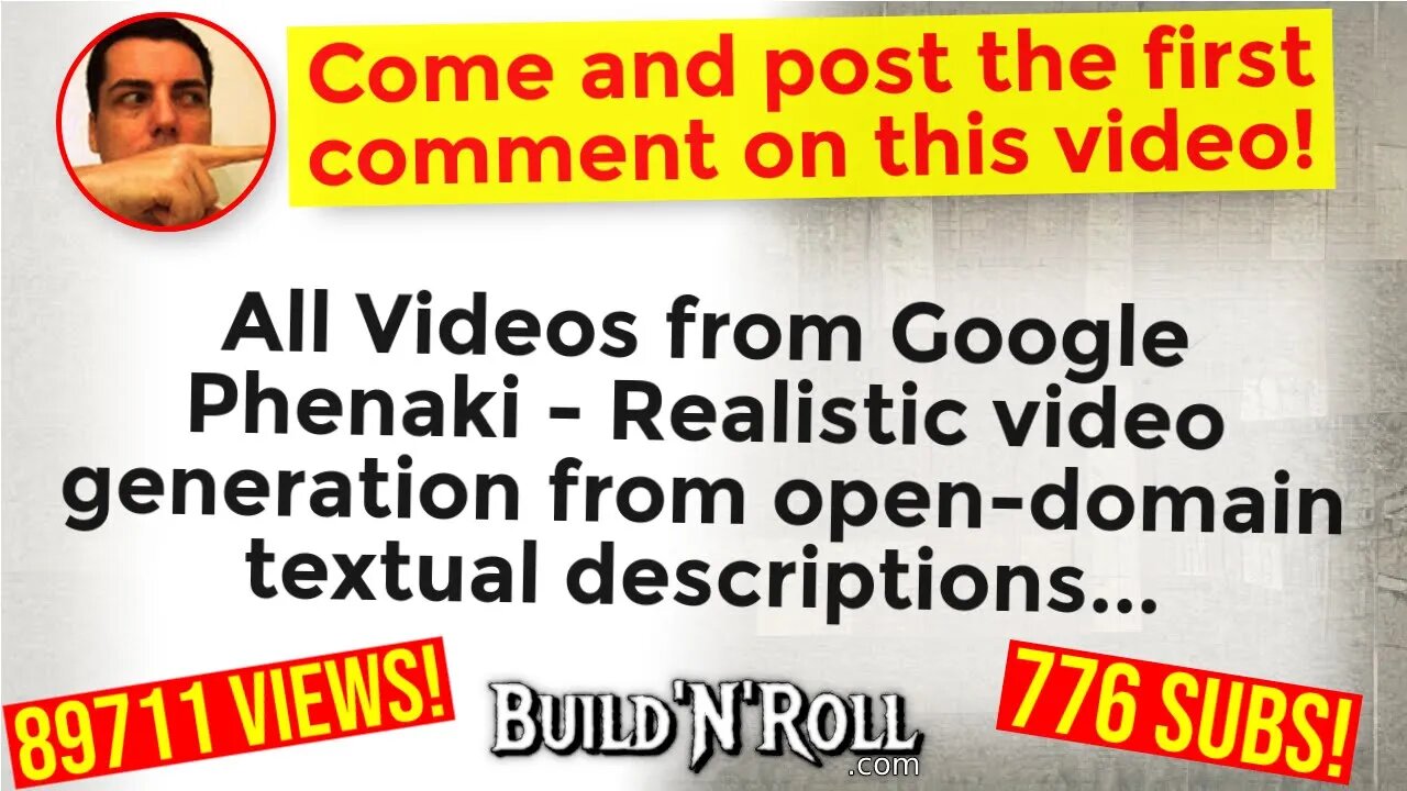 All Videos from Google Phenaki - Realistic video generation from open-domain textual descriptions...