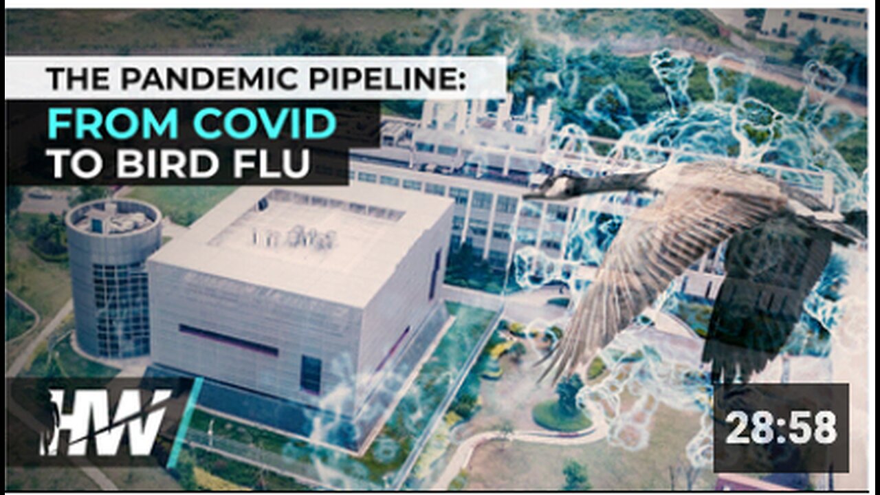 THE PANDEMIC PIPELINE FROM COVID TO BIRD FLU