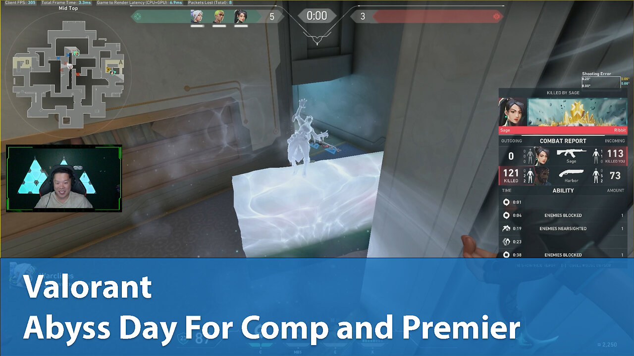 Abyss Day For Comp and Premier | Competitive 2W-0L | Premier 0W-2L | Valorant