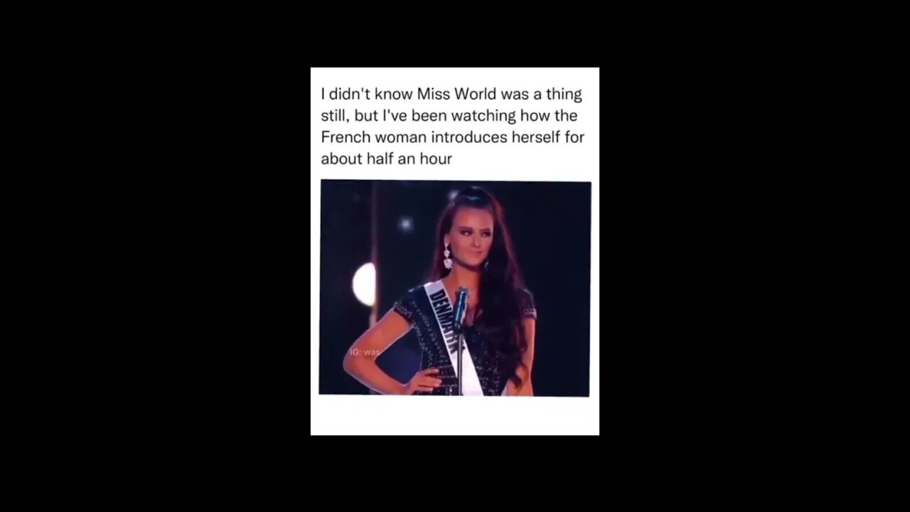 Wait For France’s Introduction At #MsWorld #Shorts