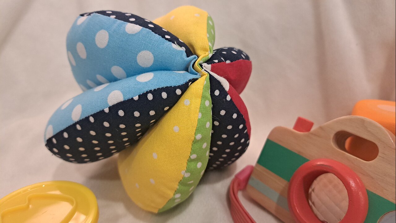 Make a DIY Fabric Baby Ball in JUST 1 Hour with This EASY Sewing Method