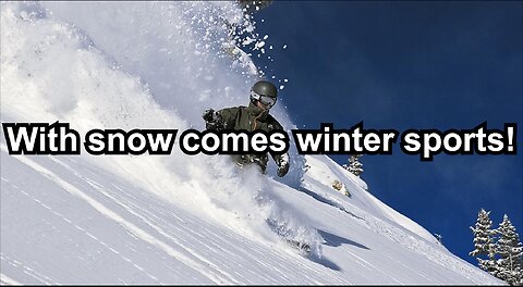 With snow comes winter sports!