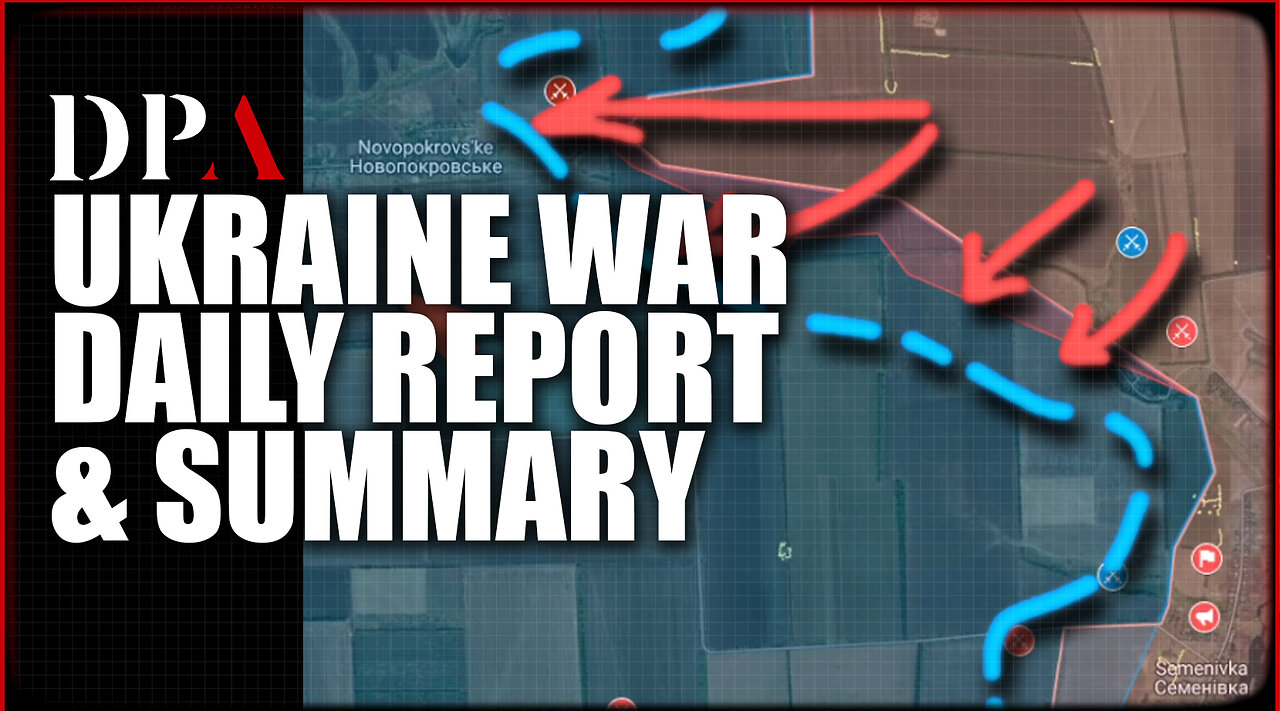 RUSSIA expands control towards Novopokrovske; Ukraine secures Kalinina - Frontline Changes Report