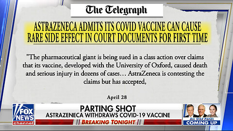 AstraZeneca Withdrawing Covid Vaccine As Concerns Over Side Effects Grow