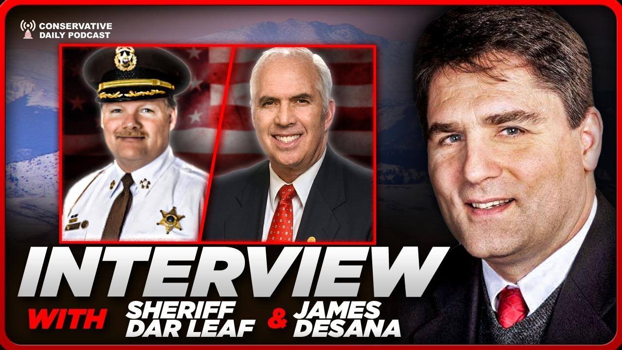 25 April 2024 - Guest Host PATRICK COLBECK Live 12PM EST With SHERIFF DAR LEAF and JAMES DESANA