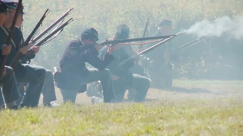 enactors shooting guns 1 of 3 SBV 300907075 HD