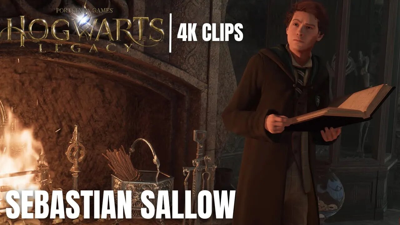Meeting Sebastian Sallow | Hogwarts Legacy 4K Clips