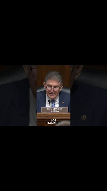Joe Manchin, I Strongly Oppose The Any Ban On Gas Stoves