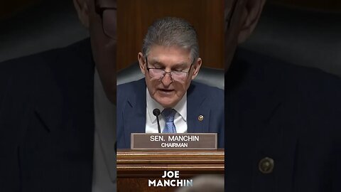 Joe Manchin, I Strongly Oppose The Any Ban On Gas Stoves