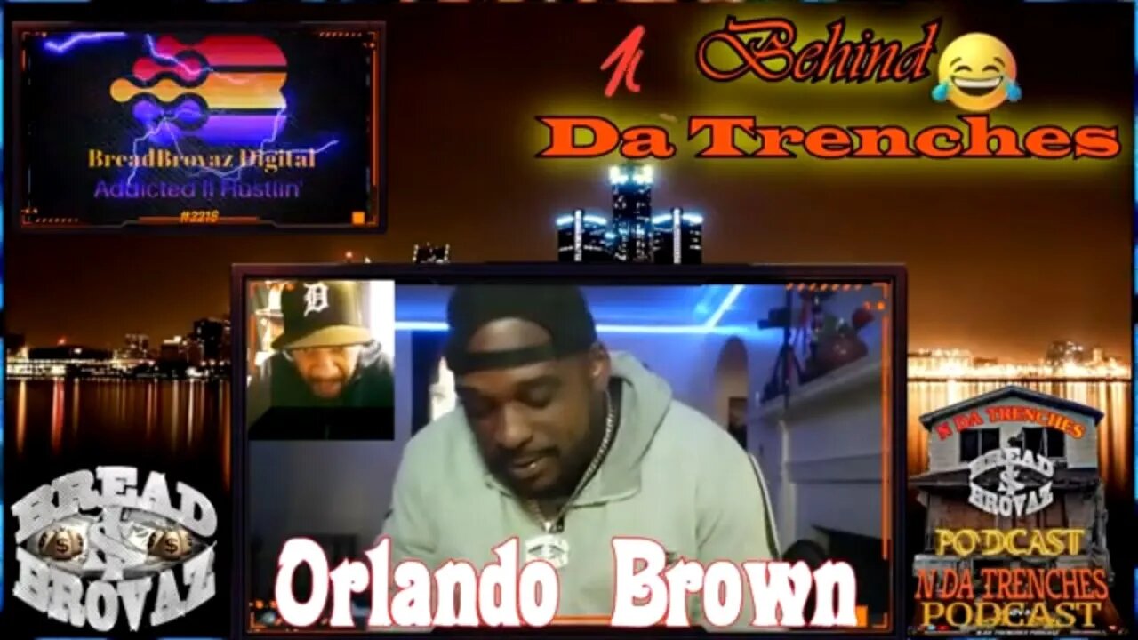 Orlando Brown crazy or not (BehindDaTrenches) #detroitpodcast #orlandobrown #shorts