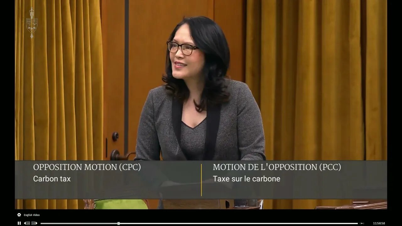 Jenny Kwan explodes in house of commons over Carbon Tax